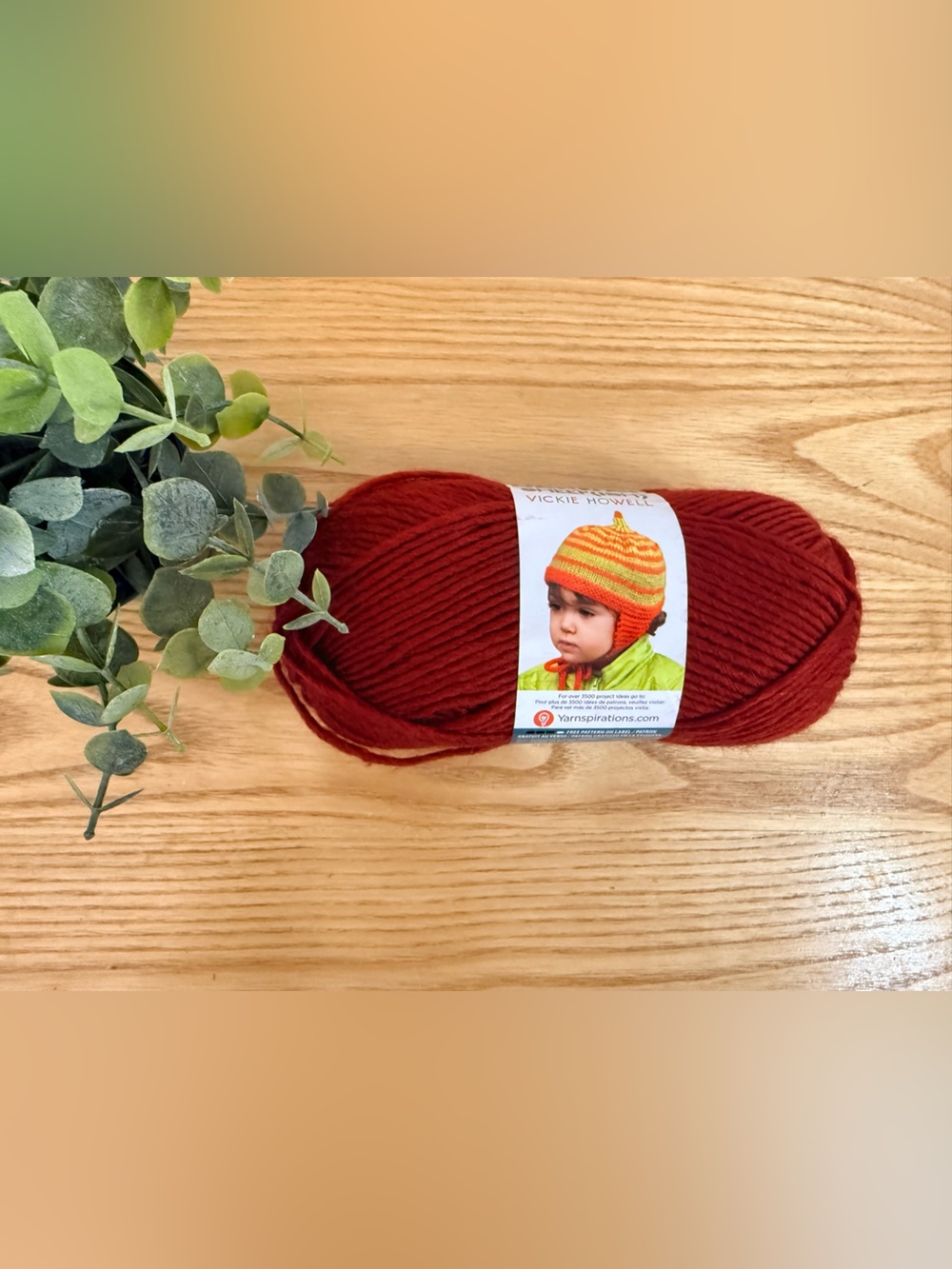 🌿10/$25 • Bernat Sheep(ish) Vickie Howell Dark Red(ish) Yarn